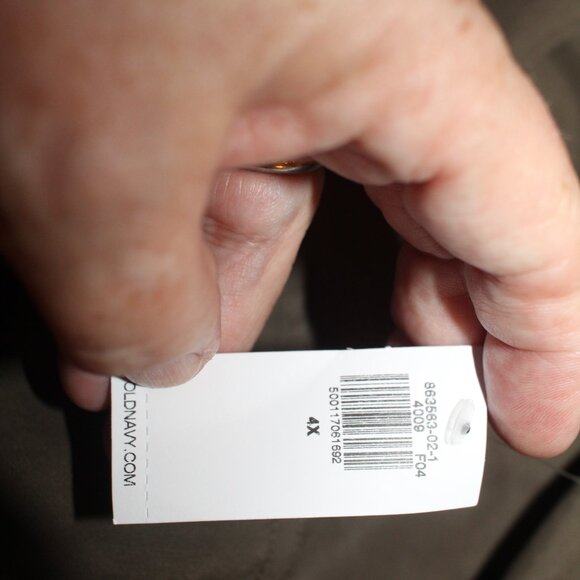 Old Navy Utility Dress in Olive Green Plus Size 4X - Picture 9 of 12